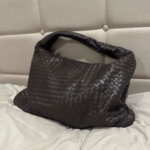 Chocolate Brown Hobo Bag